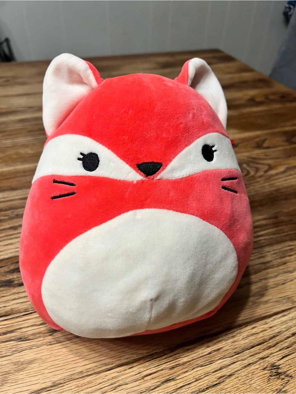 Squishmallows Red and White Fox Plush